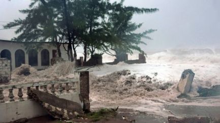 Huracán Sandy (C3), en Jamaica, 2012.