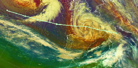 Ciclón Klaus, en Francia y España, 2009.